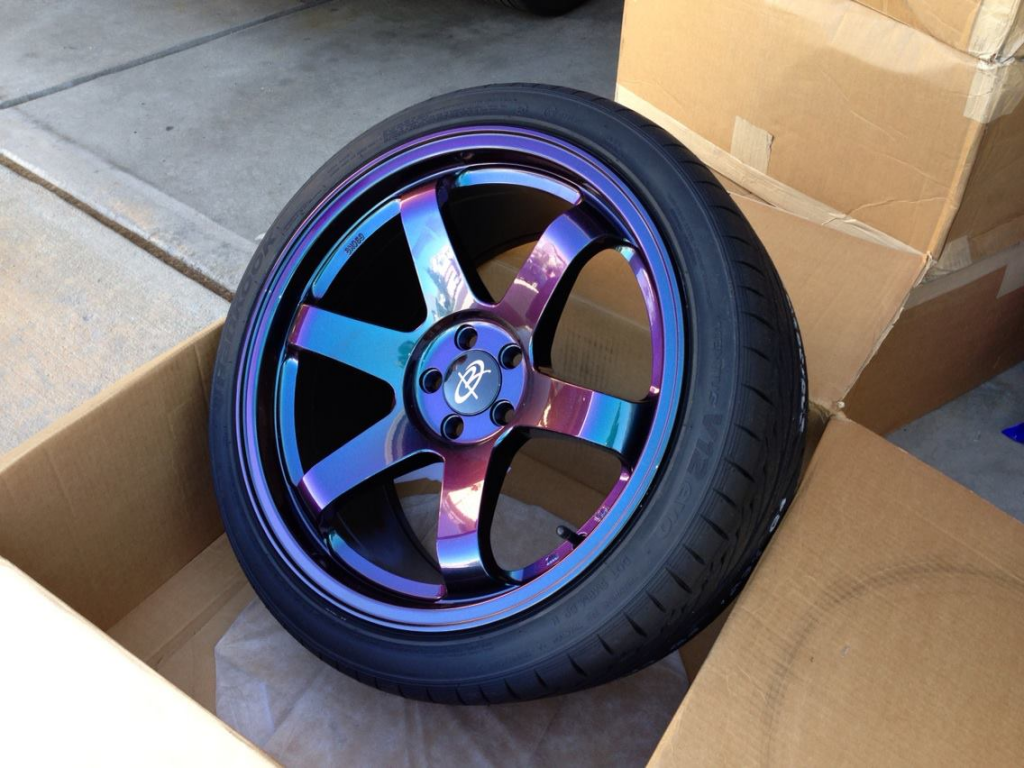 photo 2 Subaru Impreza custom wheels Rota Grid 18x9.5, ET +38, tire size 255/35 R18. x ET 