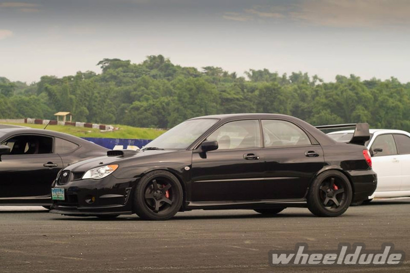 photo 2 Subaru Impreza WRX custom wheels Rota RT5 18x9.5, ET , tire size 265/35 R18. x ET 