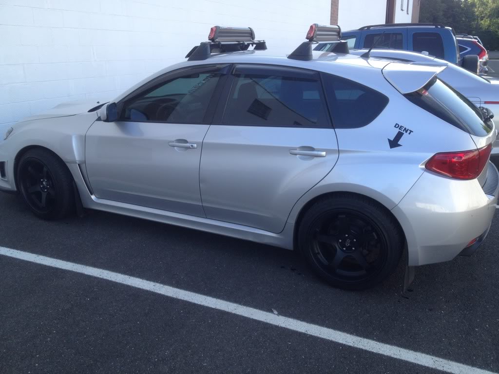 photo 1 Subaru Impreza WRX custom wheels   18x10.0, ET +30, tire size 245/40 R18. x ET 