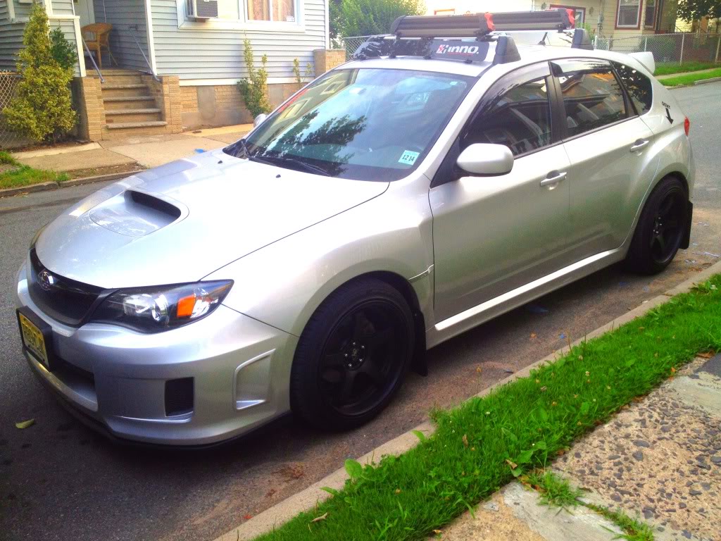 photo 2 Subaru Impreza WRX custom wheels   18x10.0, ET +30, tire size 245/40 R18. x ET 