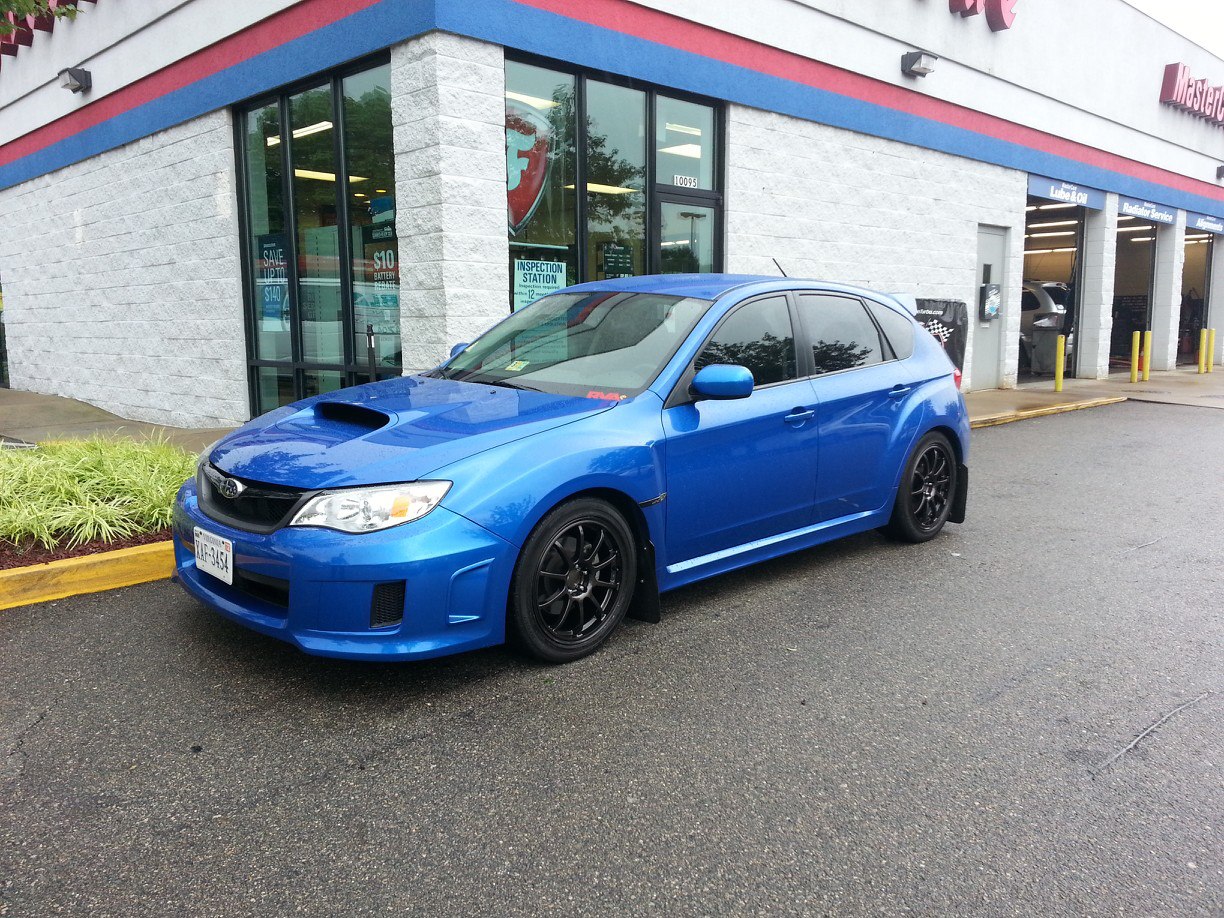 photo 1 Subaru Impreza WRX custom wheels Rota G-Force 17x8.0, ET +48, tire size X R17. x ET 