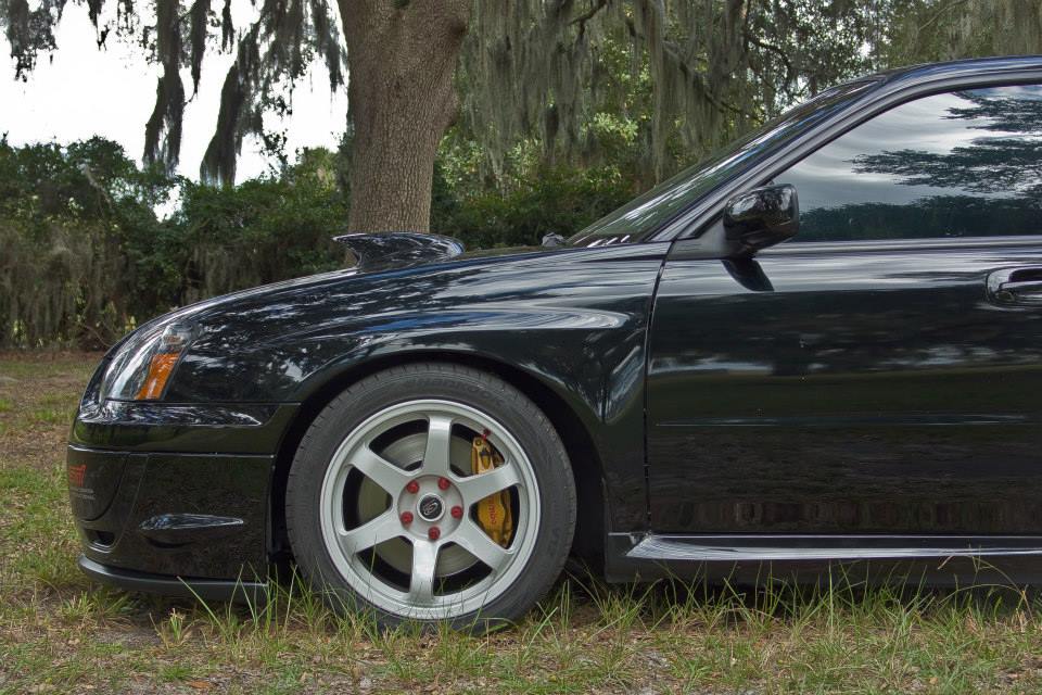 photo 1 Subaru Impreza custom wheels Rota Grid 17x9.0, ET +42, tire size 255/40 R17. x ET 