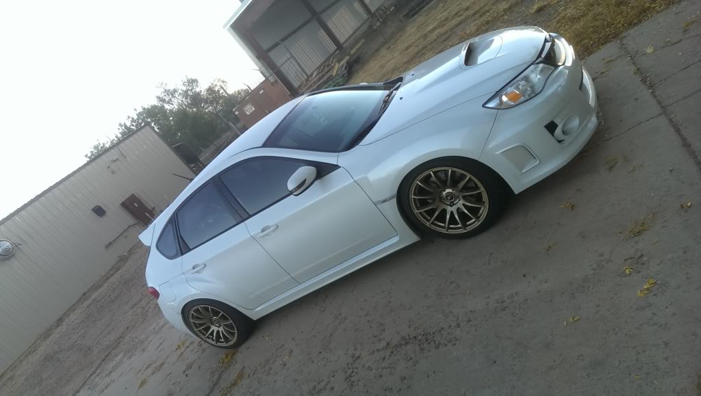 photo 1 Subaru Impreza WRX custom wheels Rota PWR 18x8.5, ET +32, tire size 245/40 R18. x ET 