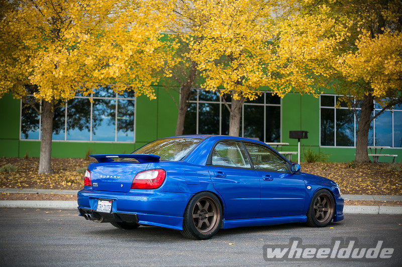 photo 2 Subaru Impreza custom wheels Rota Grid-V 17x9.0, ET +42, tire size X R17. x ET 