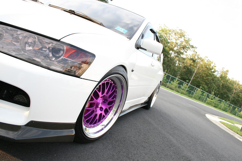 photo 8 Mitsubishi Lancer Evolution custom wheels CCW LM20 18x10.0, ET +32, tire size 245/40 R18. 18x10.0 ET+19