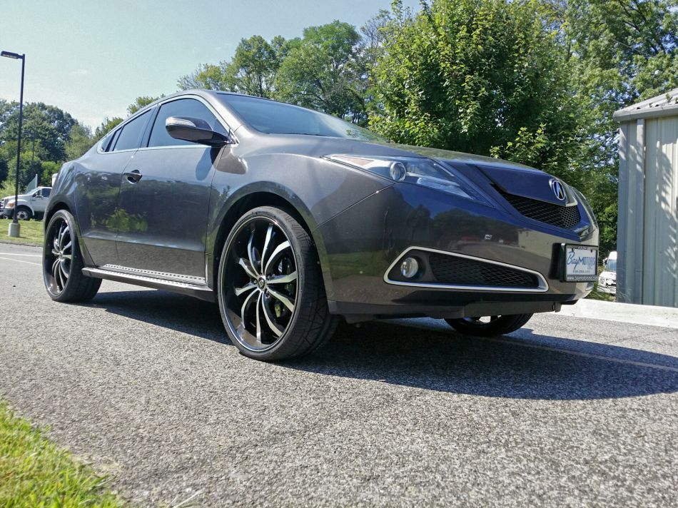 photo 1 Acura ZDX custom wheels Lexani Lust 24x9.0, ET , tire size 275/25 R24. x ET 