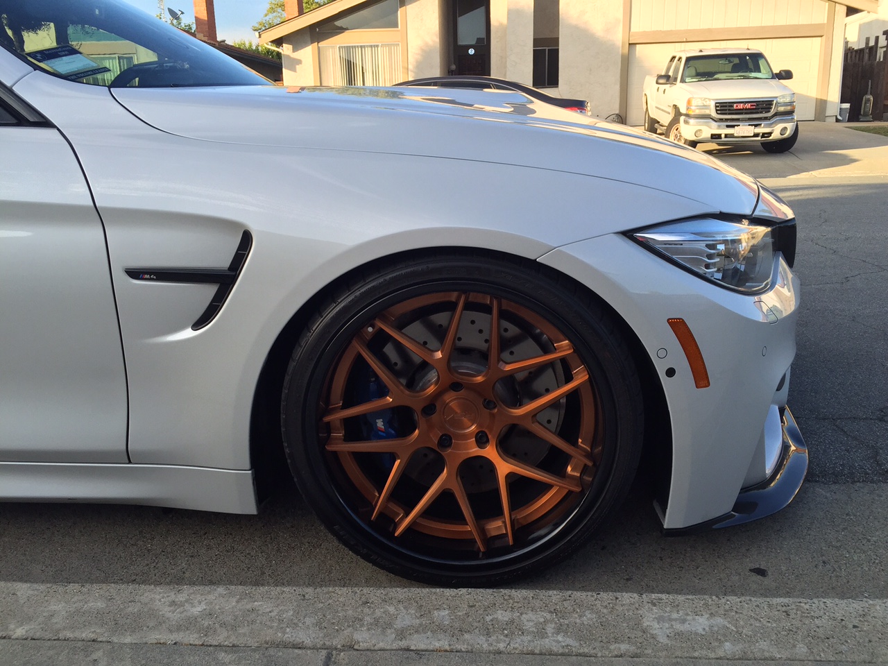 photo 1 BMW M4 custom wheels RVS  20x9.5, ET , tire size X R20. 20x10.5 ET 