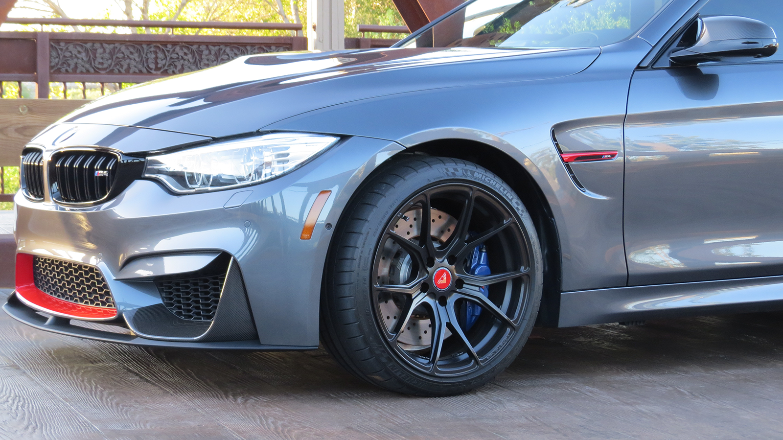 photo 4 BMW M4 custom wheels Vorsteiner  19x9.5, ET , tire size X R19. 19x10.5 ET 