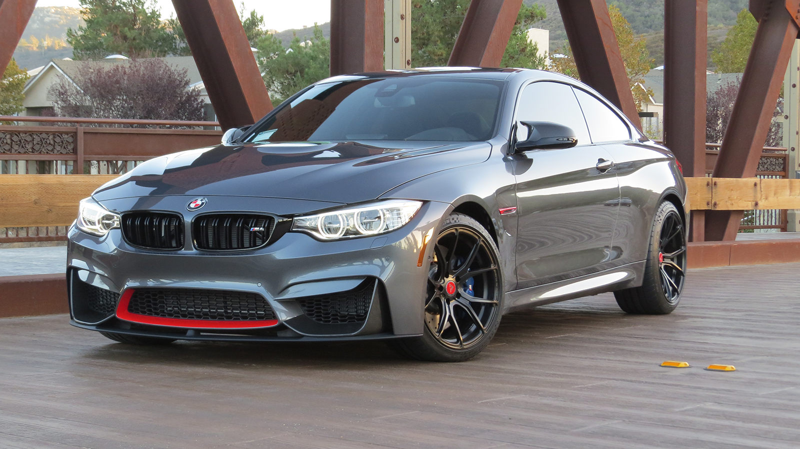 photo 7 BMW M4 custom wheels Vorsteiner  19x9.5, ET , tire size X R19. 19x10.5 ET 
