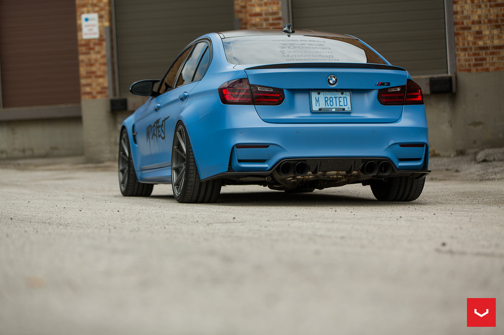 photo 5 BMW M3 custom wheels Vossen VFS-1 20x9.0, ET , tire size X R20. 20x10.5 ET 