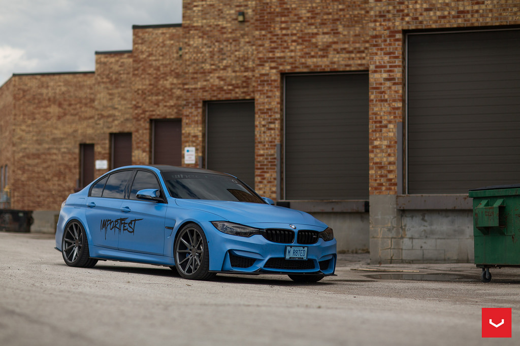 photo 7 BMW M3 custom wheels Vossen VFS-1 20x9.0, ET , tire size X R20. 20x10.5 ET 