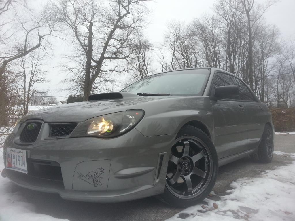 photo 2 Subaru Impreza custom wheels Rota Grid 17x9.0, ET +42, tire size 255/40 R17. x ET 