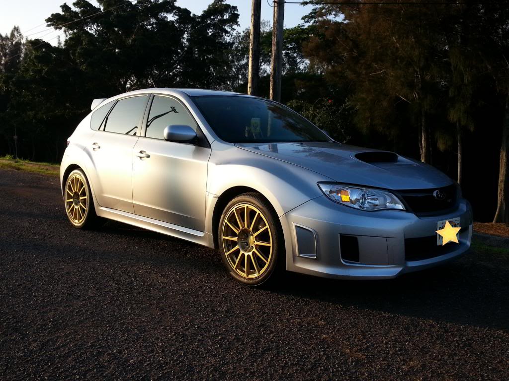 photo 1 Subaru Impreza WRX custom wheels Rota Gravel 18x8.5, ET +48, tire size 245/40 R18. x ET 