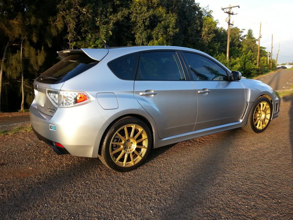 photo 2 Subaru Impreza WRX custom wheels Rota Gravel 18x8.5, ET +48, tire size 245/40 R18. x ET 