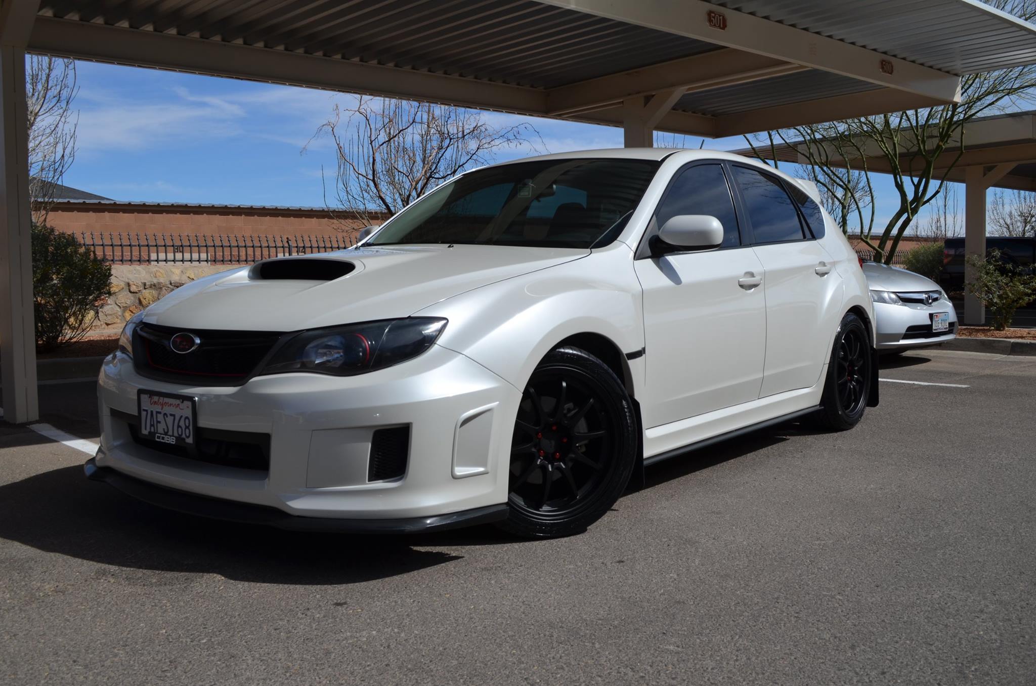 photo 2 Subaru Impreza WRX custom wheels Rota DPT 18x8.5, ET +44, tire size X R18. x ET 