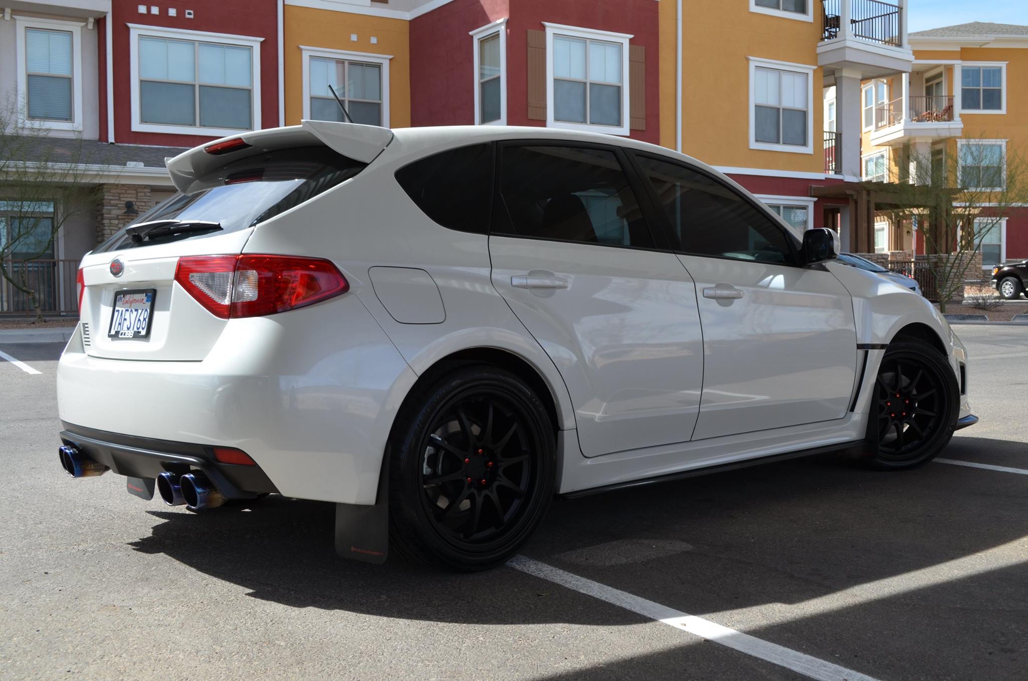 photo 1 Subaru Impreza WRX custom wheels Rota DPT 18x8.5, ET +44, tire size X R18. x ET 