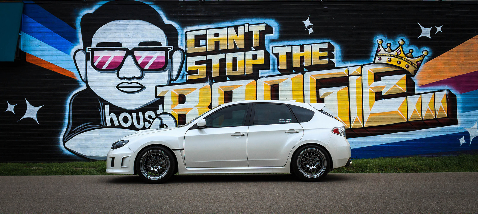 photo 1 Subaru Impreza WRX custom wheels Rota MXR 18x9.5, ET +38, tire size 265/35 R18. x ET 