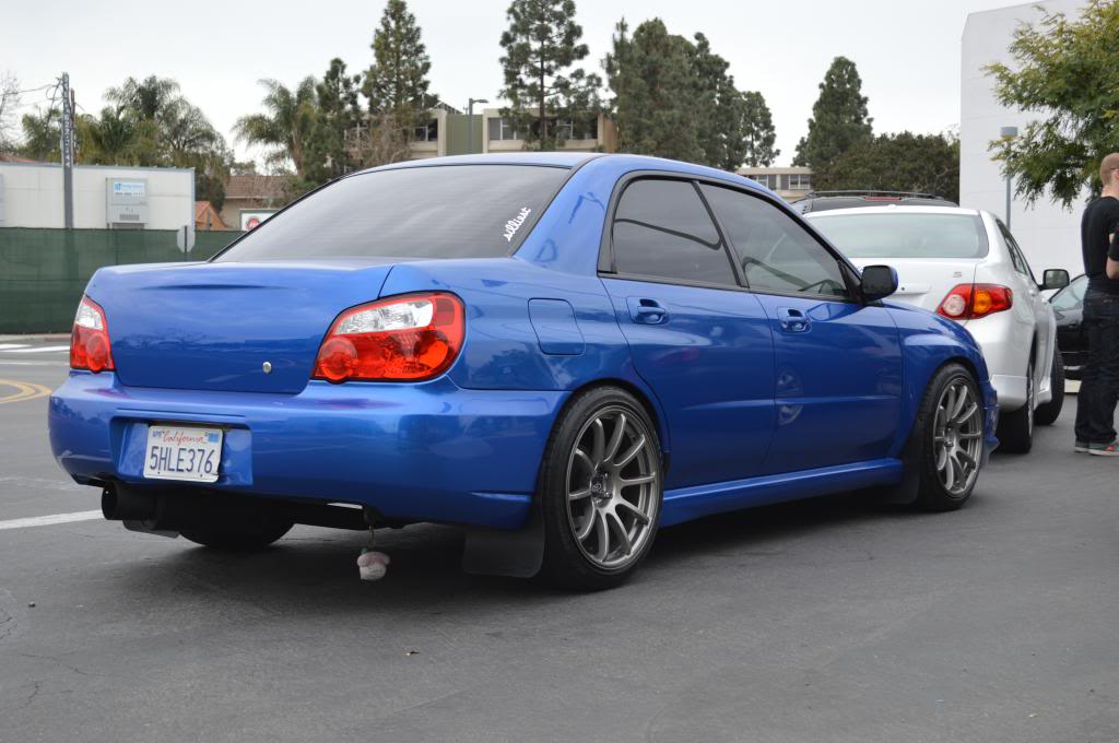 photo 3 Subaru Impreza custom wheels Rota G-Force 18x8.0, ET +35, tire size 235/35 R18. x ET