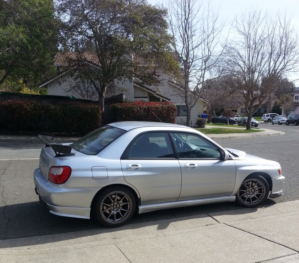 photo 2 Subaru Impreza custom wheels Rota Titan 17x9.0, ET , tire size X R17. x ET 