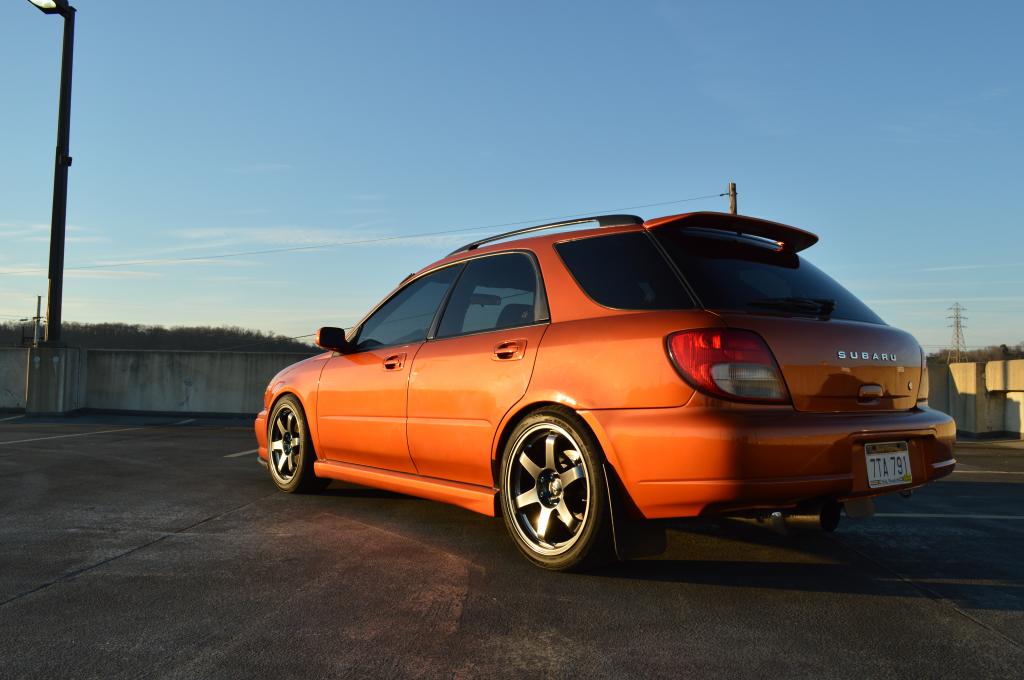 photo 1 Subaru Impreza custom wheels Rota Grid 18x8.5, ET +44, tire size X R18. x ET 
