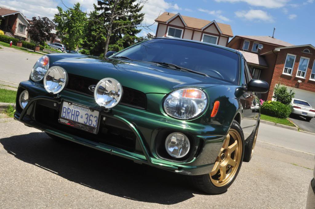 photo 1 Subaru Impreza custom wheels Rota Grid 17x8.0, ET +35, tire size X R17. x ET 