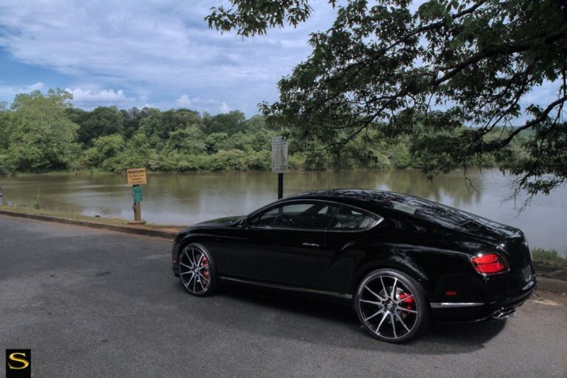 photo 2 Bentley Continental GT custom wheels Savini Di Forza 22x9.0, ET , tire size 265/30 R22. 22x10.5 ET 315/25 R22