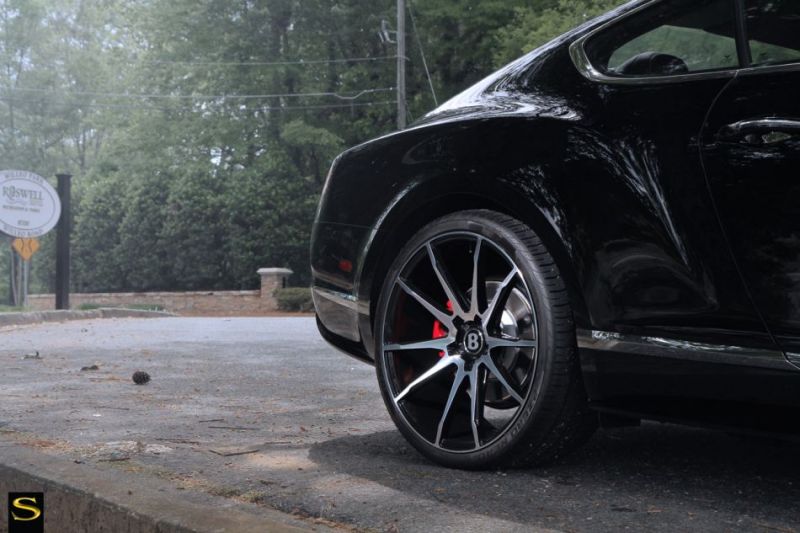 photo 1 Bentley Continental GT custom wheels Savini Di Forza 22x9.0, ET , tire size 265/30 R22. 22x10.5 ET 315/25 R22
