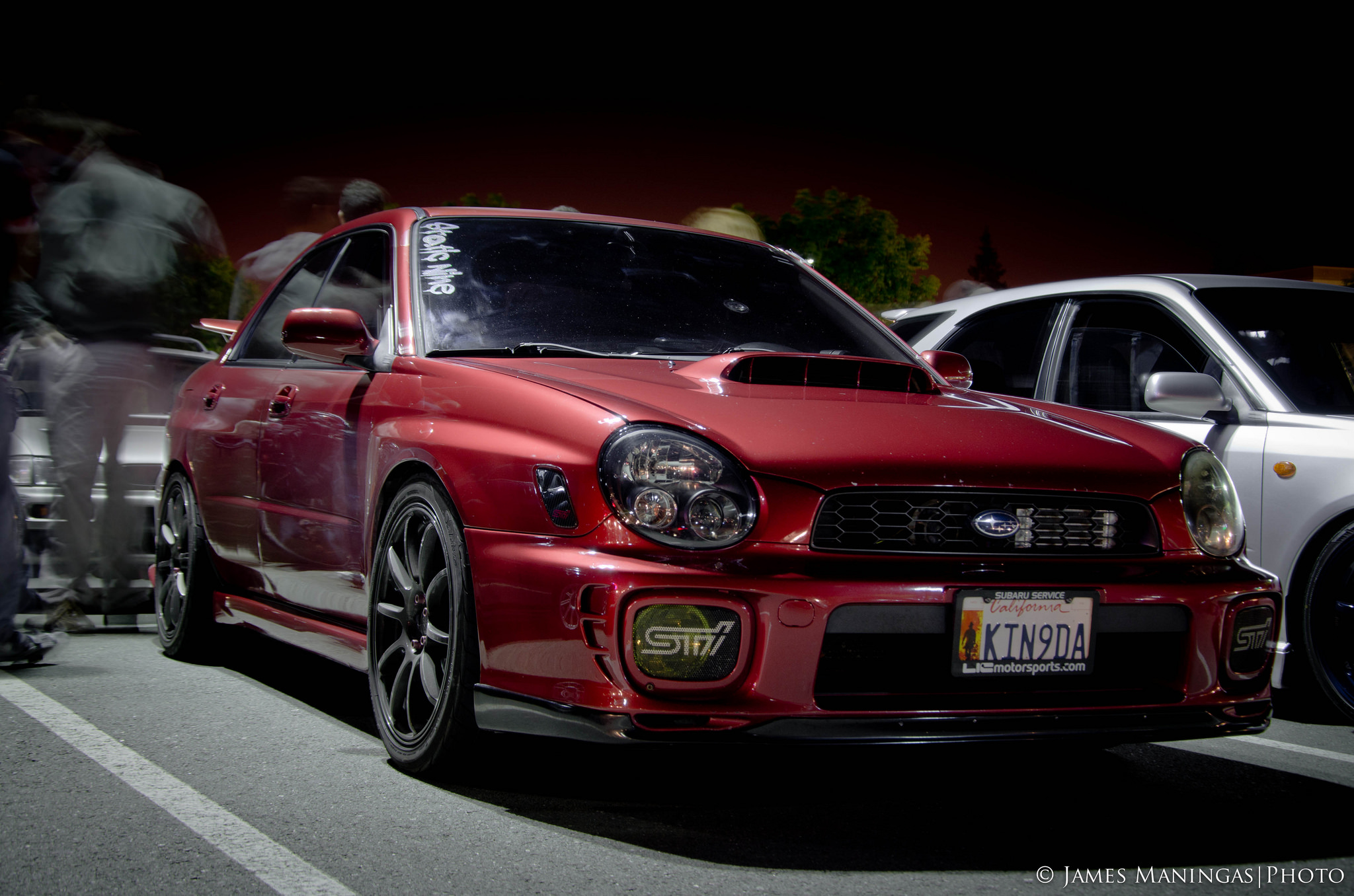 photo 1 Subaru Impreza custom wheels Rota G-Force 18x8.5, ET +48, tire size 245/40 R18. x ET 
