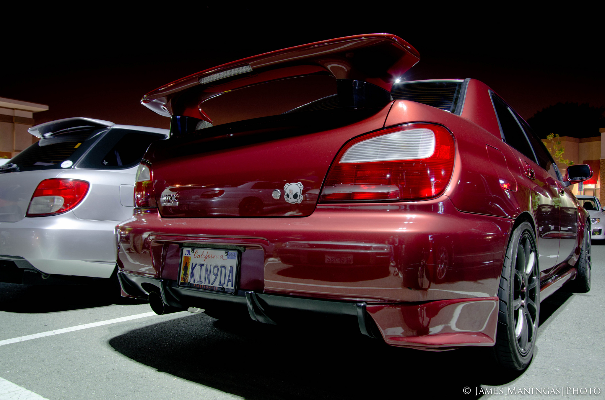 photo 2 Subaru Impreza custom wheels Rota G-Force 18x8.5, ET +48, tire size 245/40 R18. x ET 