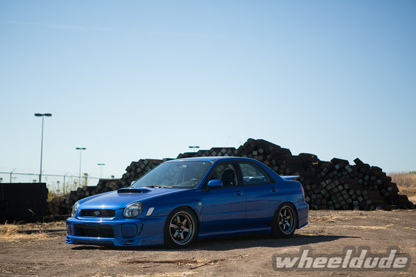 photo 2 Subaru Impreza custom wheels Rota Grid-V 17x9.0, ET +42, tire size 245/40 R17. x ET 