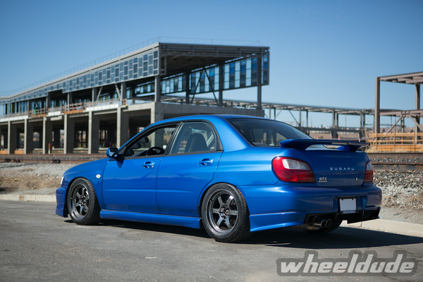 photo 3 Subaru Impreza custom wheels Rota Grid-V 17x9.0, ET +42, tire size 245/40 R17. x ET 