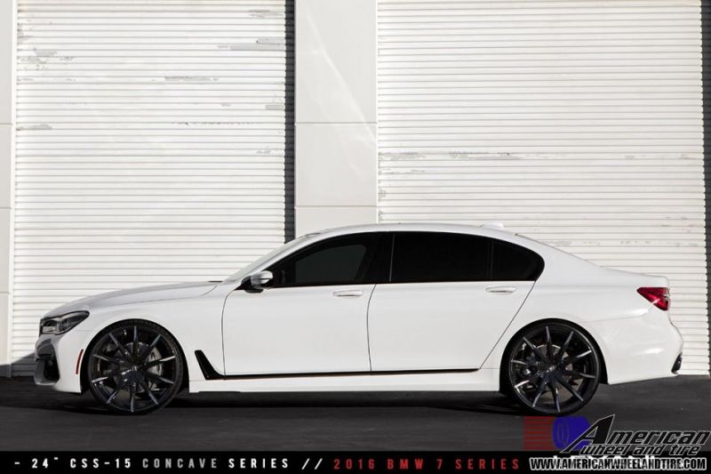 photo 3 BMW 740 custom wheels Lexani CSS-15 SUV 24x, ET , tire size X R24. x ET