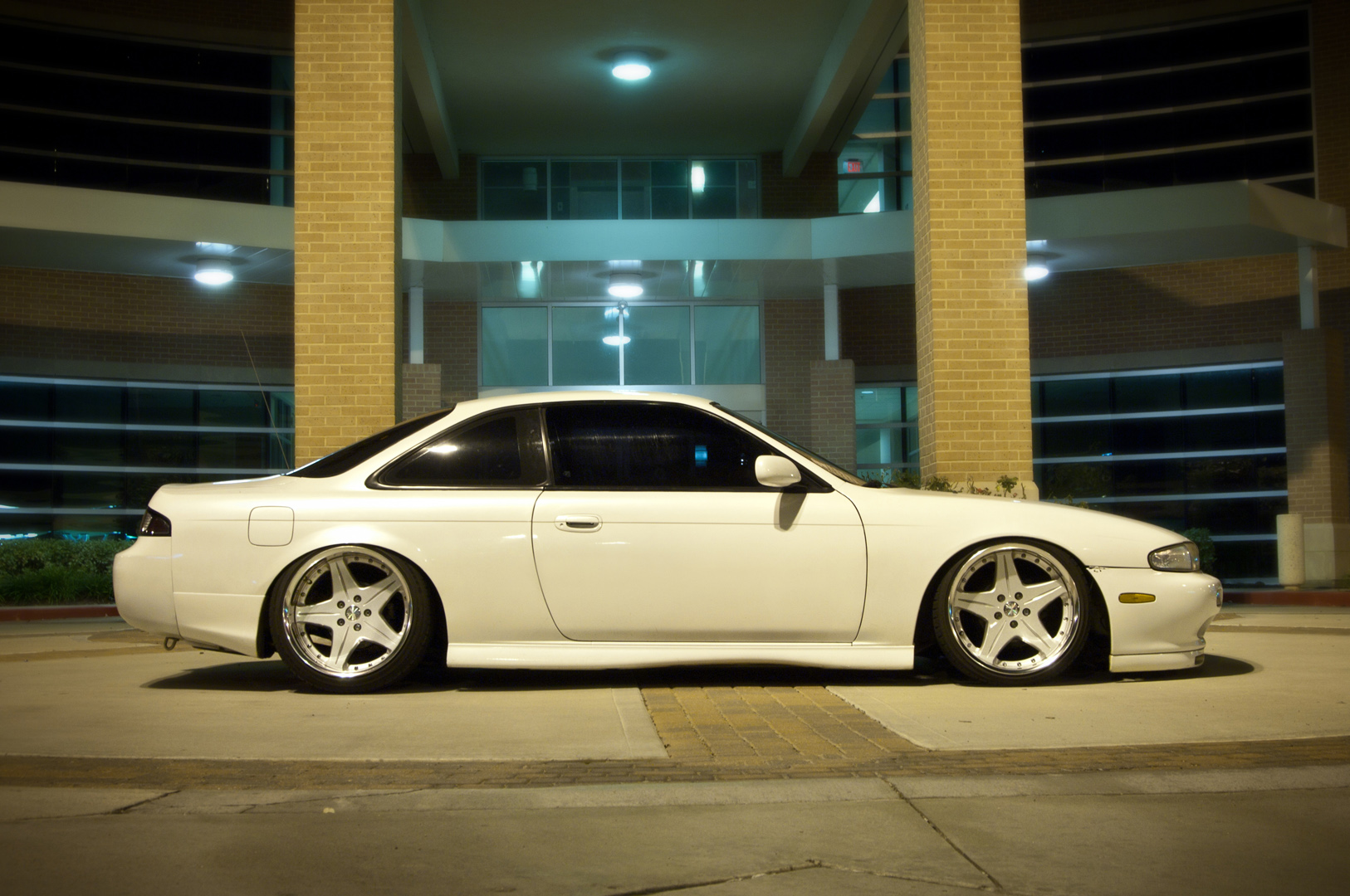 photo 7 Nissan S14 custom wheels Work Euroline SL 18x9.0, ET +1, tire size 215/35 R18. 18x10.0 ET-15 225/40 R18