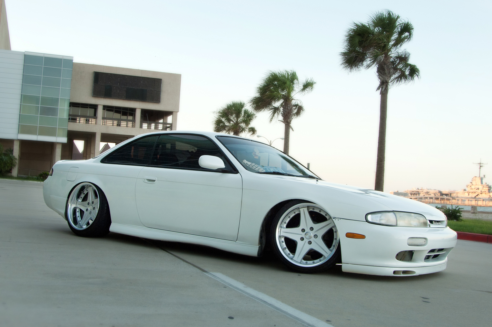 photo 10 Nissan S14 custom wheels Work Euroline SL 18x9.0, ET +1, tire size 215/35 R18. 18x10.0 ET-15 225/40 R18