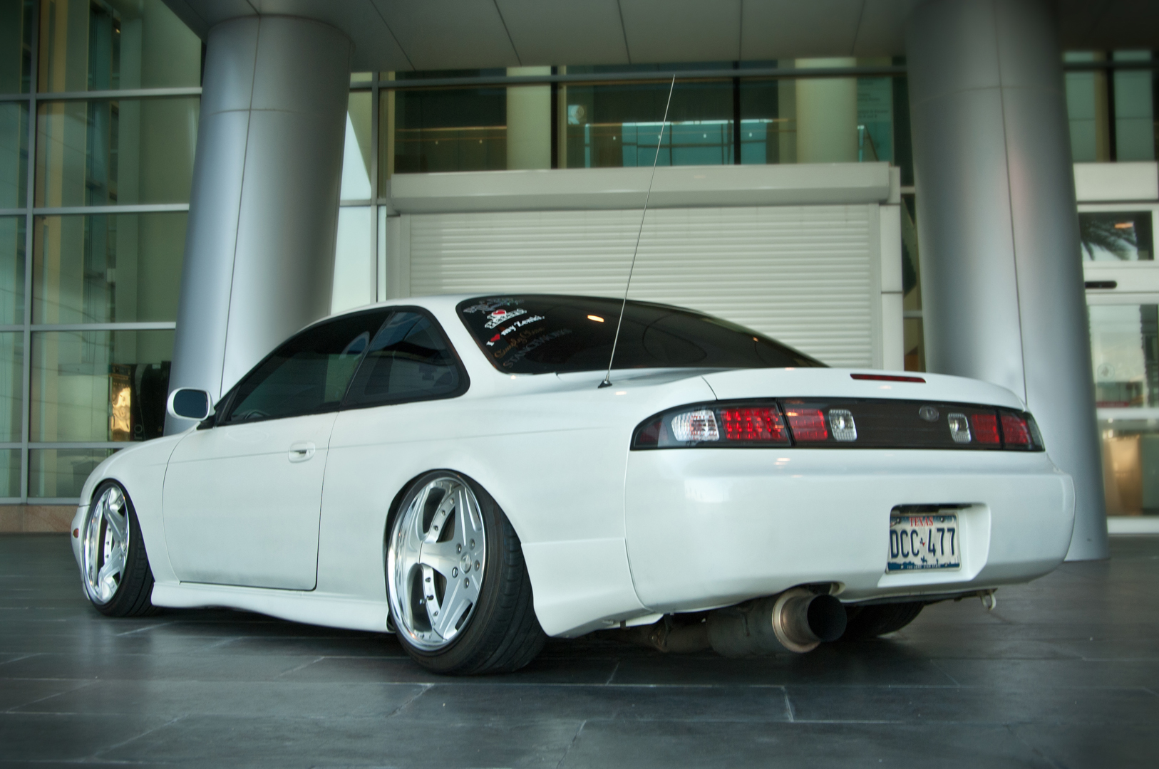 photo 13 Nissan S14 custom wheels Work Euroline SL 18x9.0, ET +1, tire size 215/35 R18. 18x10.0 ET-15 225/40 R18