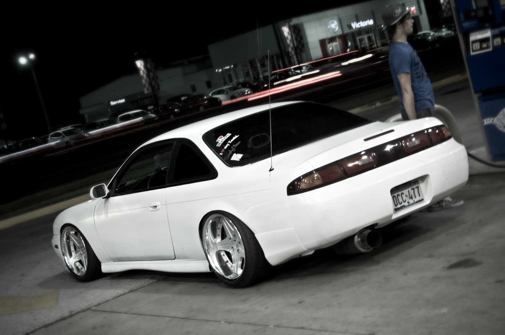 photo 17 Nissan S14 custom wheels Work Euroline SL 18x9.0, ET +1, tire size 215/35 R18. 18x10.0 ET-15 225/40 R18