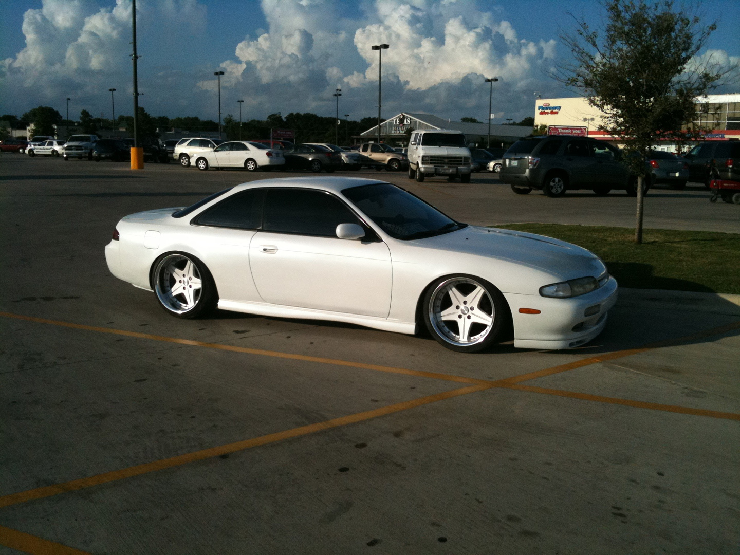 photo 18 Nissan S14 custom wheels Work Euroline SL 18x9.0, ET +1, tire size 215/35 R18. 18x10.0 ET-15 225/40 R18