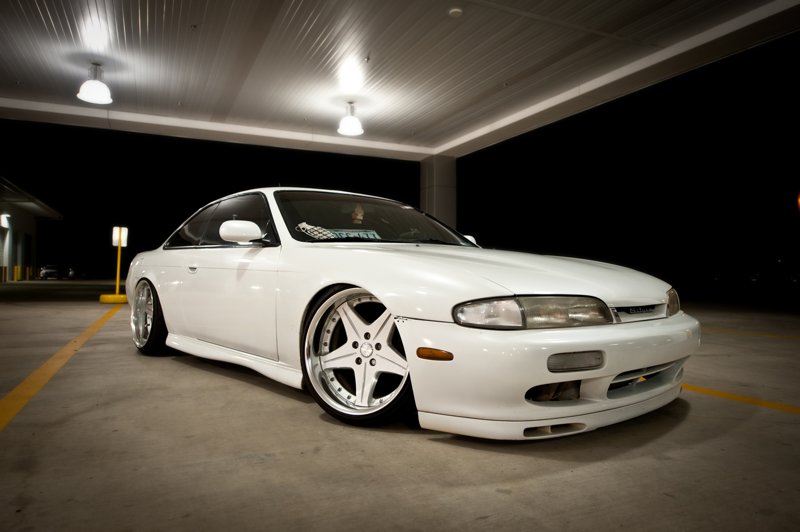 photo 19 Nissan S14 custom wheels Work Euroline SL 18x9.0, ET +1, tire size 215/35 R18. 18x10.0 ET-15 225/40 R18