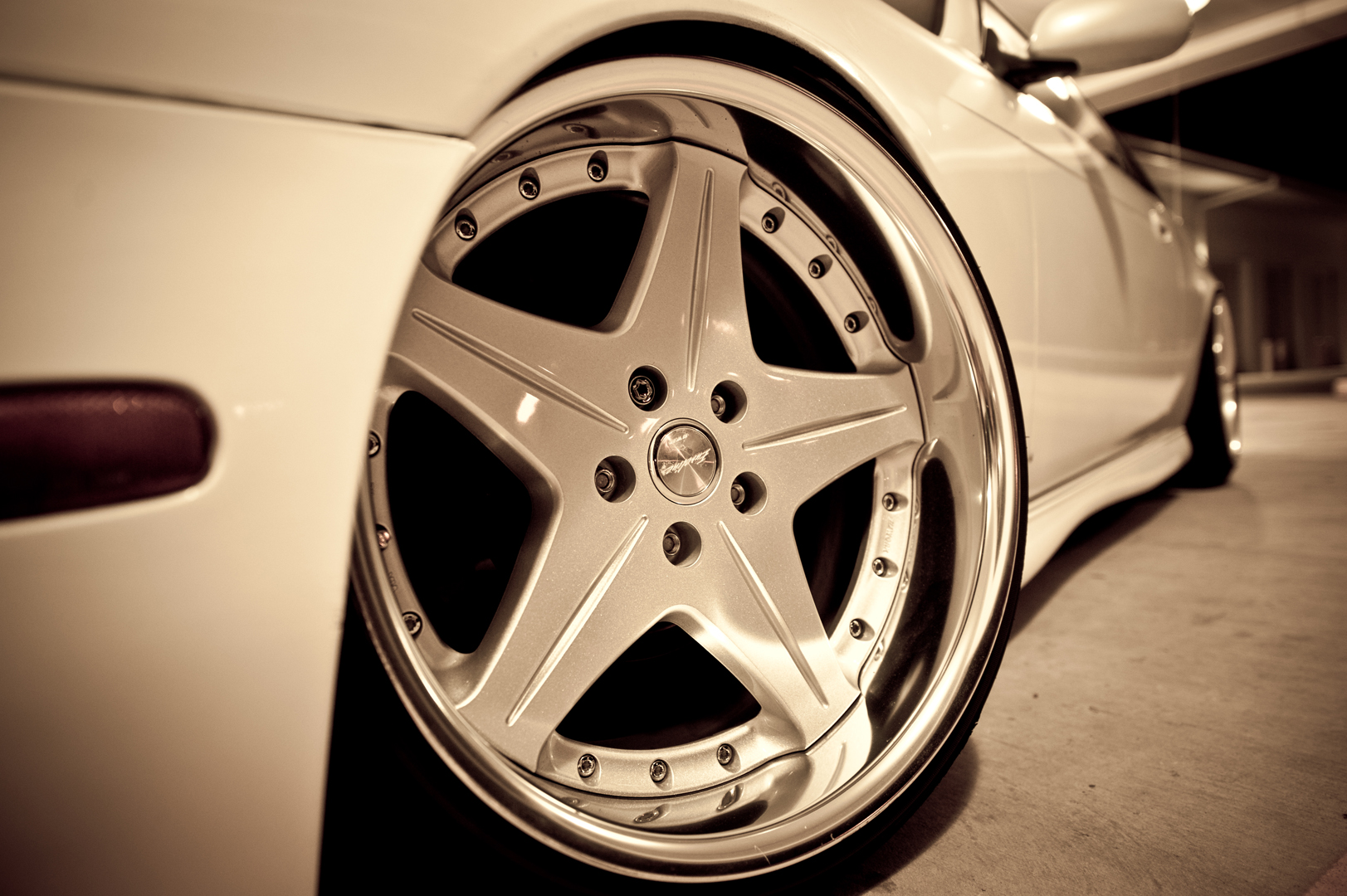 photo 20 Nissan S14 custom wheels Work Euroline SL 18x9.0, ET +1, tire size 215/35 R18. 18x10.0 ET-15 225/40 R18