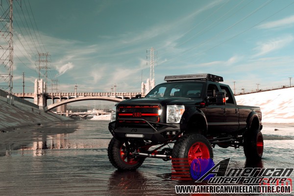 photo 2 Ford F-350 custom wheels Grid Off-Road GF 1 24x15.0, ET , tire size X R24. x ET 