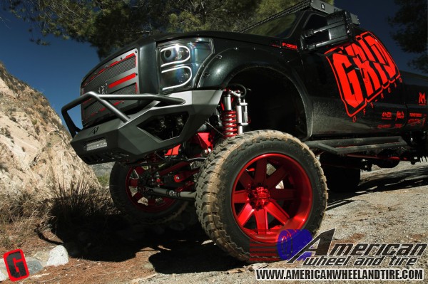 photo 3 Ford F-350 custom wheels Grid Off-Road GF 1 24x15.0, ET , tire size X R24. x ET 