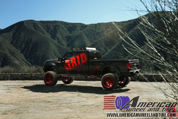 photo 4 Ford F-350 custom wheels Grid Off-Road GF 1 24x15.0, ET , tire size X R24. x ET 