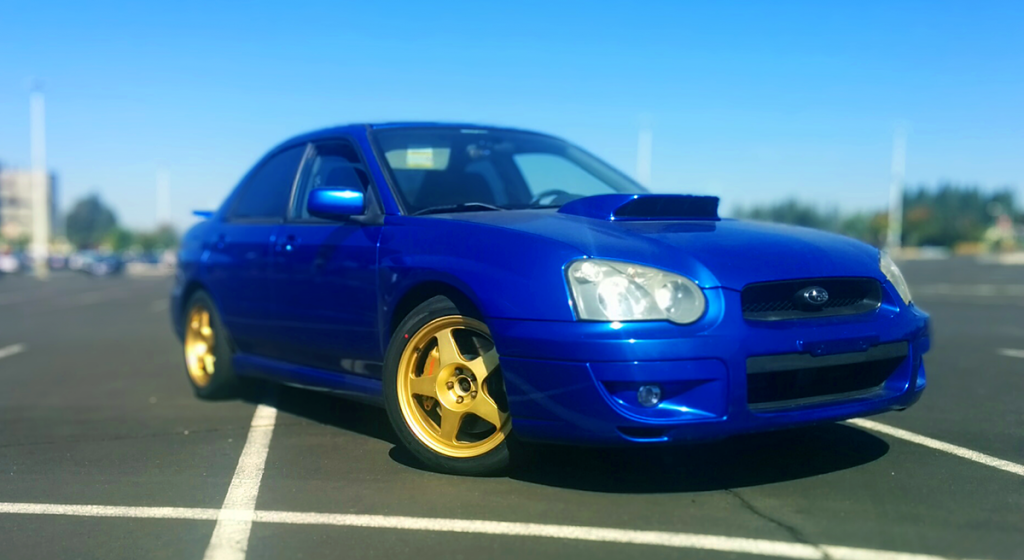 photo 1 Subaru Impreza WRX custom wheels Rota Slipstream 17x8.5, ET +48, tire size 255/40 R17. x ET 
