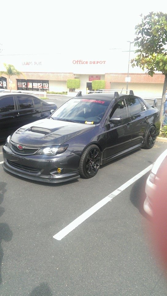 photo 1 Subaru Impreza WRX custom wheels Rota G-Force 18x9.0, ET , tire size X R18. x ET 