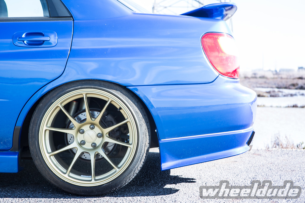 photo 4 Subaru Impreza WRX custom wheels Rota Titan 18x9.5, ET +38, tire size 225/40 R18. x ET 