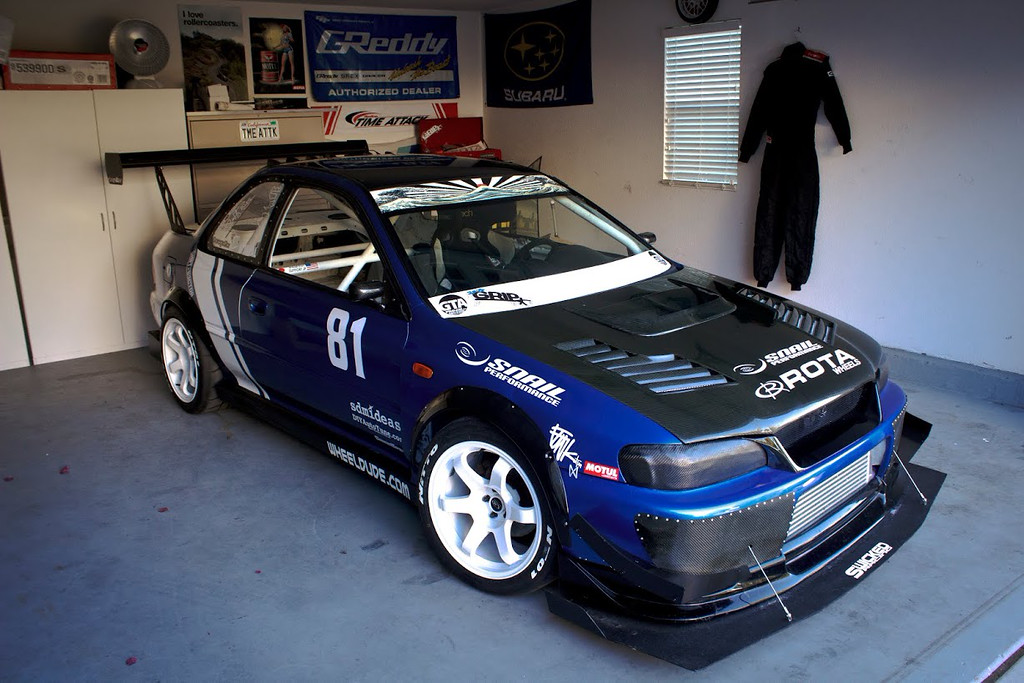 photo 5 Subaru Impreza custom wheels Rota Grid 17x9.5, ET +15, tire size 255/40 R17. x ET 