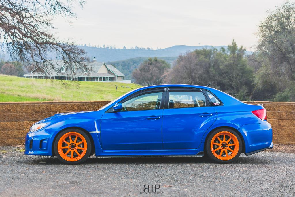 photo 1 Subaru Impreza custom wheels Rota P1-R 18x9.5, ET +38, tire size X R18. x ET 
