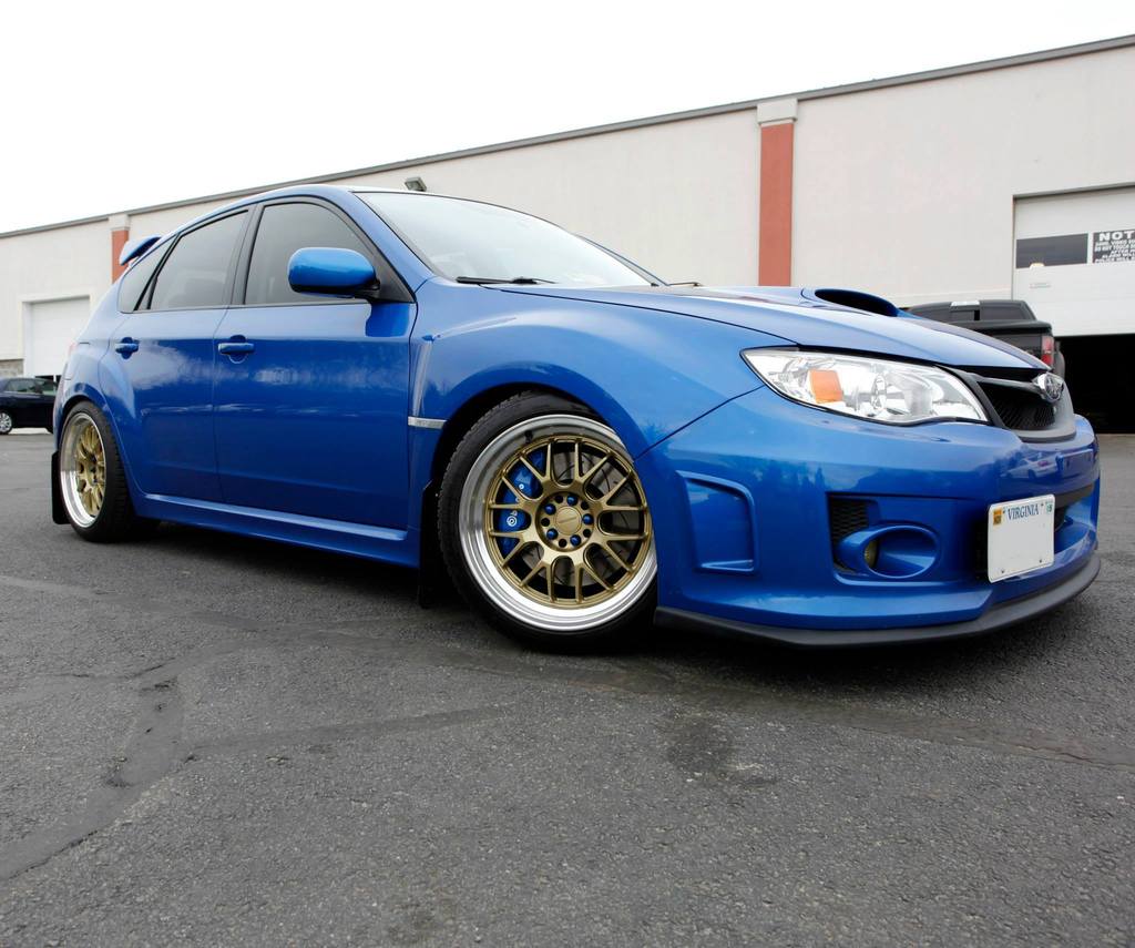 photo 1 Subaru Impreza WRX custom wheels Rota MXR 18x9.5, ET +38, tire size X R18. x ET