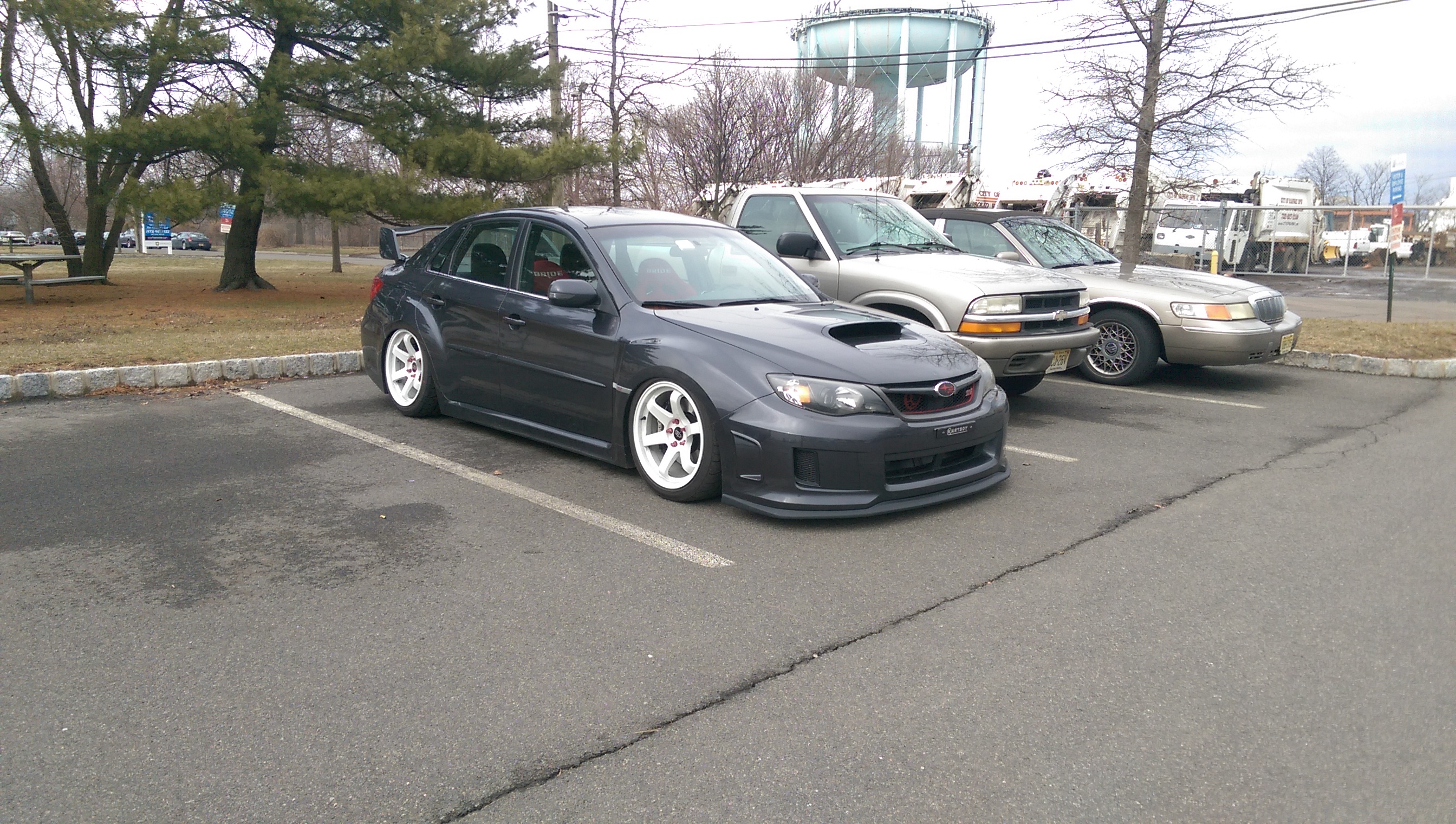 photo 2 Subaru Impreza WRX custom wheels Rota Grid 18x9.5, ET , tire size 245/40 R18. x ET 