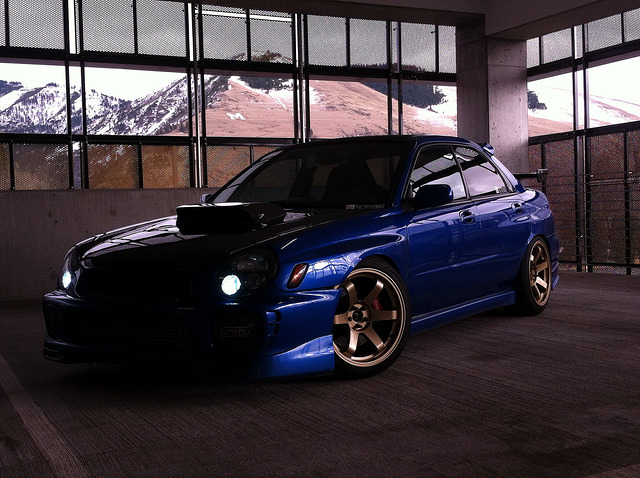 photo 1 Subaru Impreza WRX custom wheels Rota  18x9.5, ET , tire size X R18. x ET 